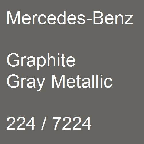 Mercedes-Benz, Graphite Gray Metallic, 224 / 7224.